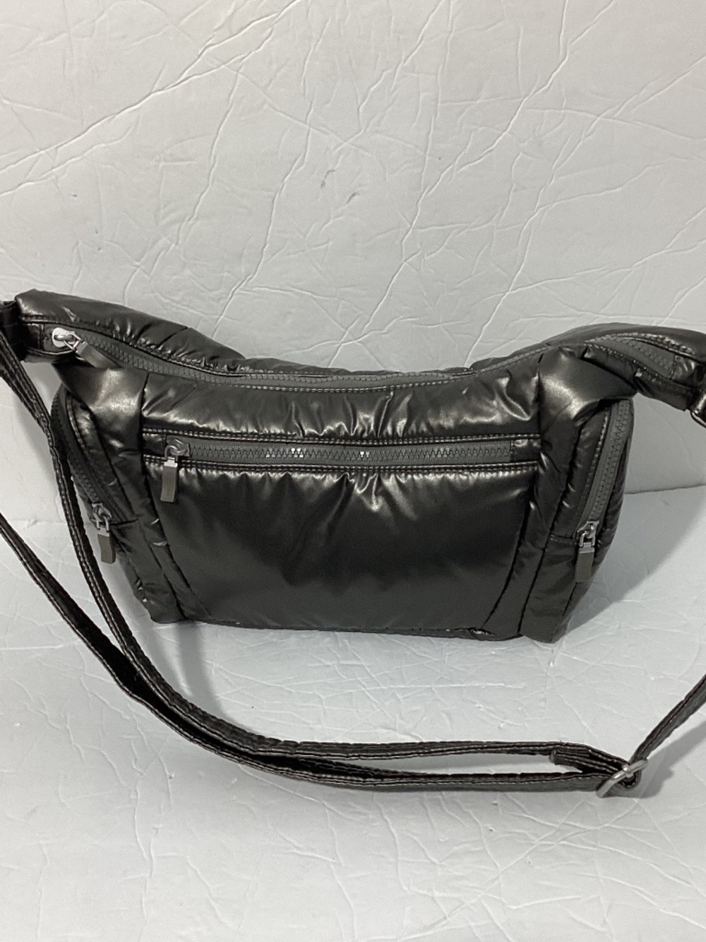 NWOT BAGALLINI CROSBODY BAG SAMPLE BRONZE COLOR LIGHTWEIGHT